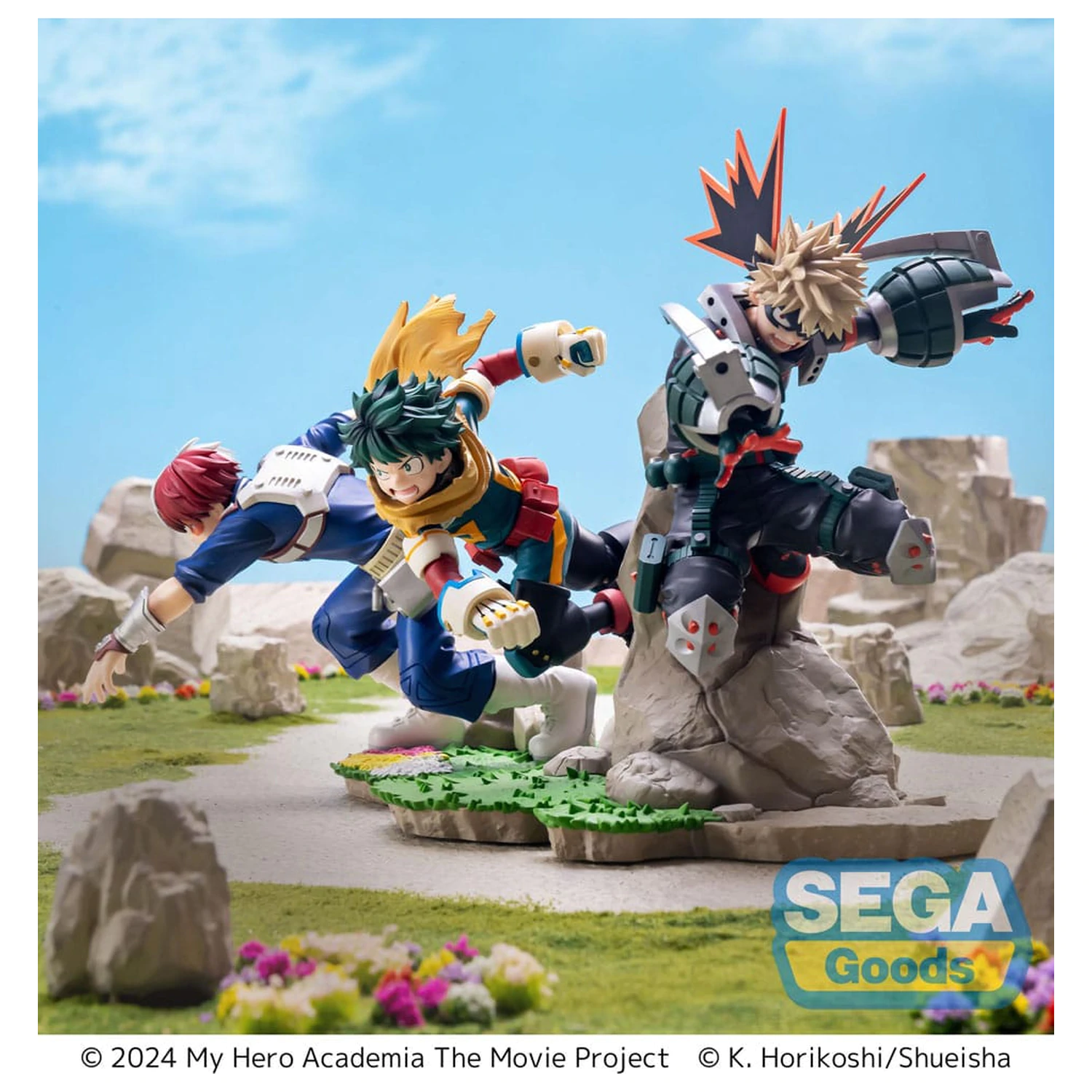 My Hero Academia: You´re Next Xross Link Anime PVC Statue Shoto Todoroki 12 cm   product photo