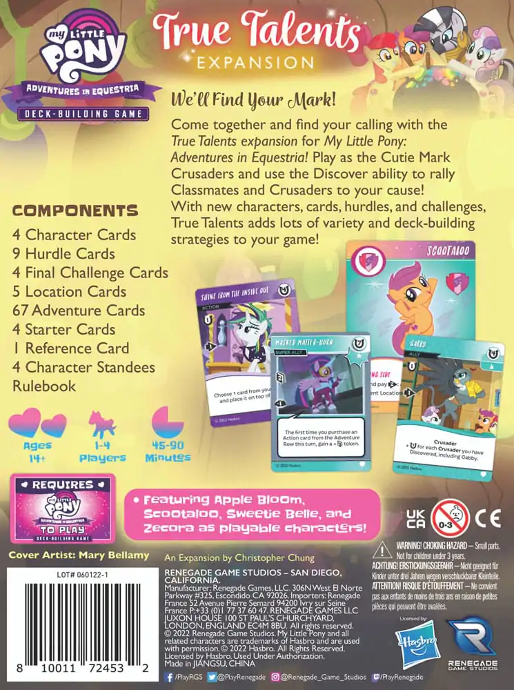 My Little Pony card game Deck-Building True Talents Expansion *Englische Version* product photo