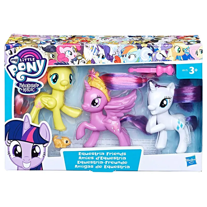 My Little Pony Equestria Friends pack 3 figures product photo