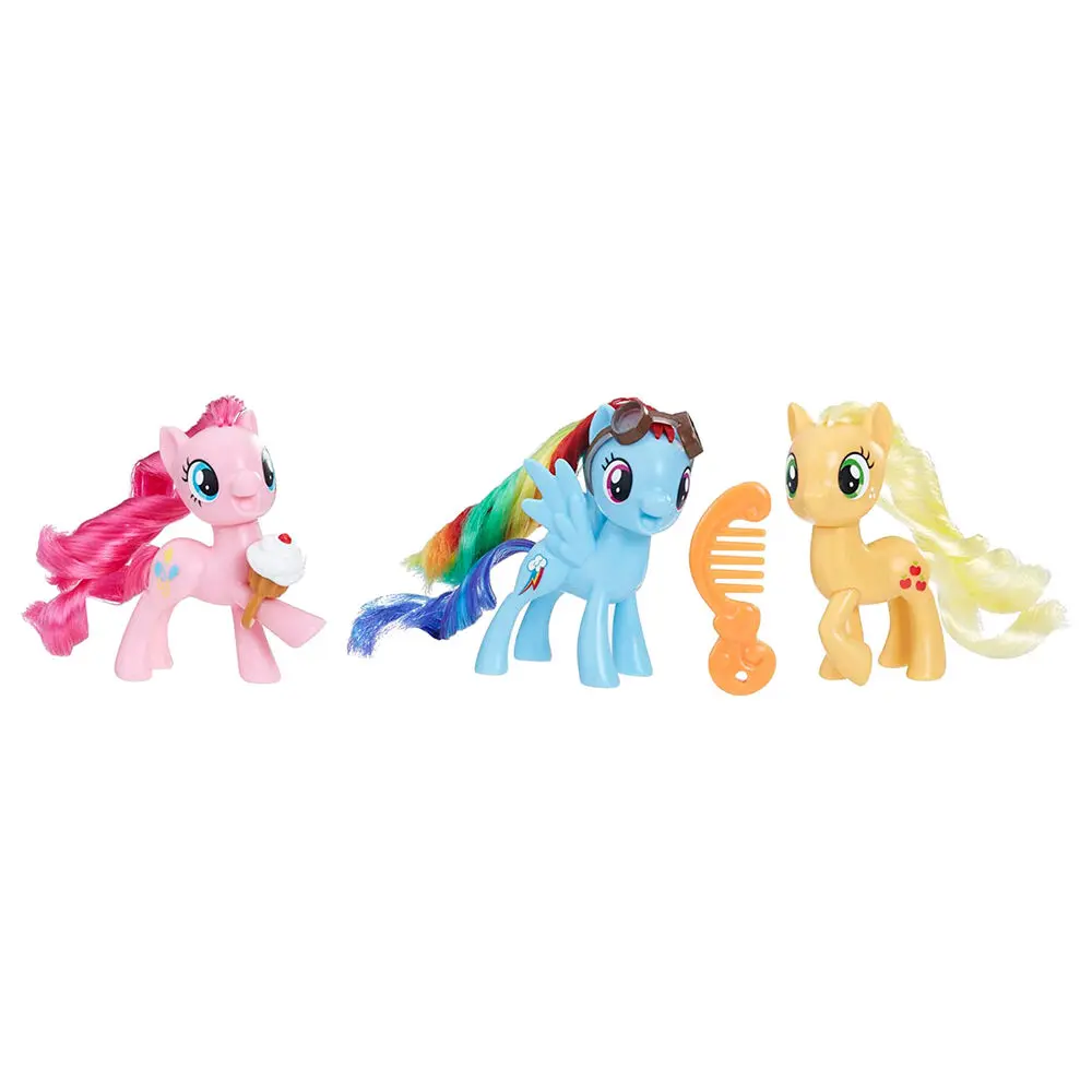 My Little Pony Equestria Friends pack 3 figures 8cm product photo