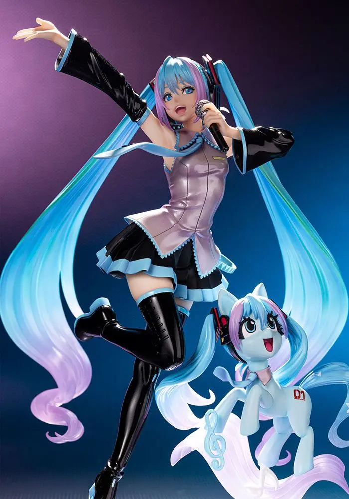My Little Pony feat. Hatsune Miku Bishoujo PVC Statue 1/7 Hatsune Miku Pony 22 cm product photo