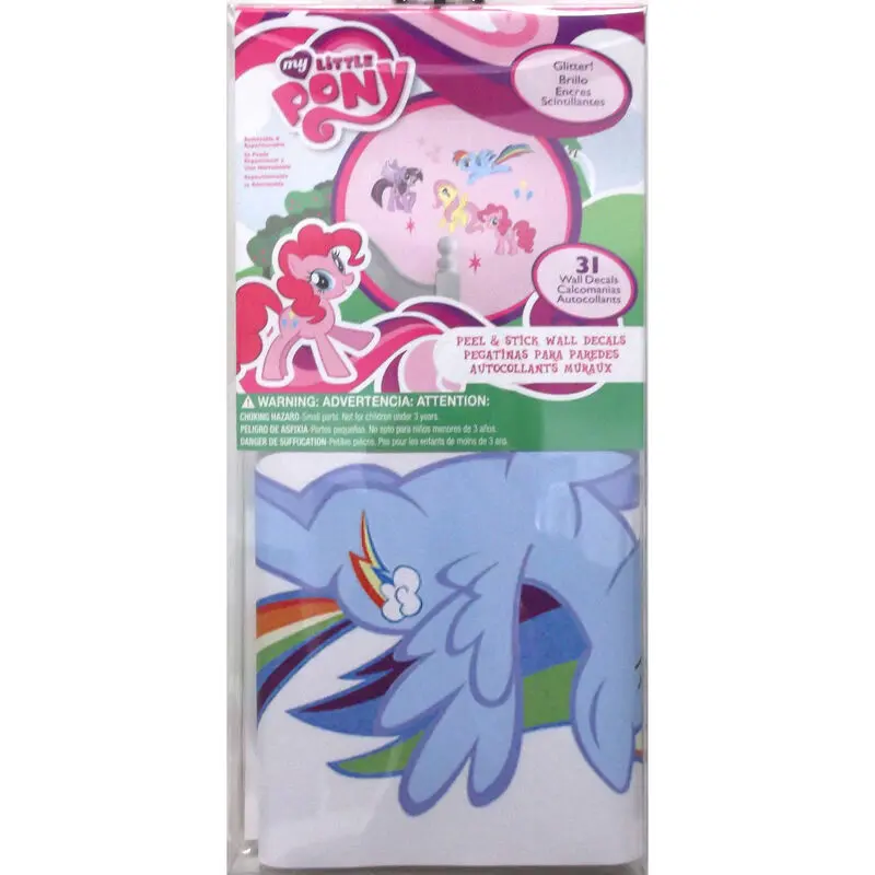 My Little Pony glitter decorative vinyl product photo
