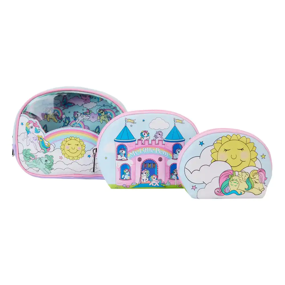 Hasbro by Loungefly Coin/Cosmetic Bag Set of 3 My little Pony termékfotó