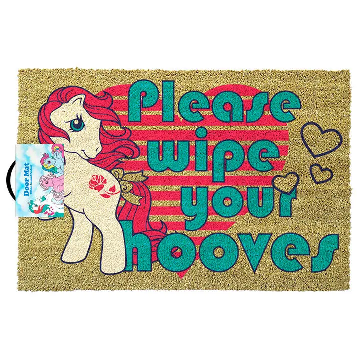 My Little Pony Please Wipe Your Hooves doormats product photo