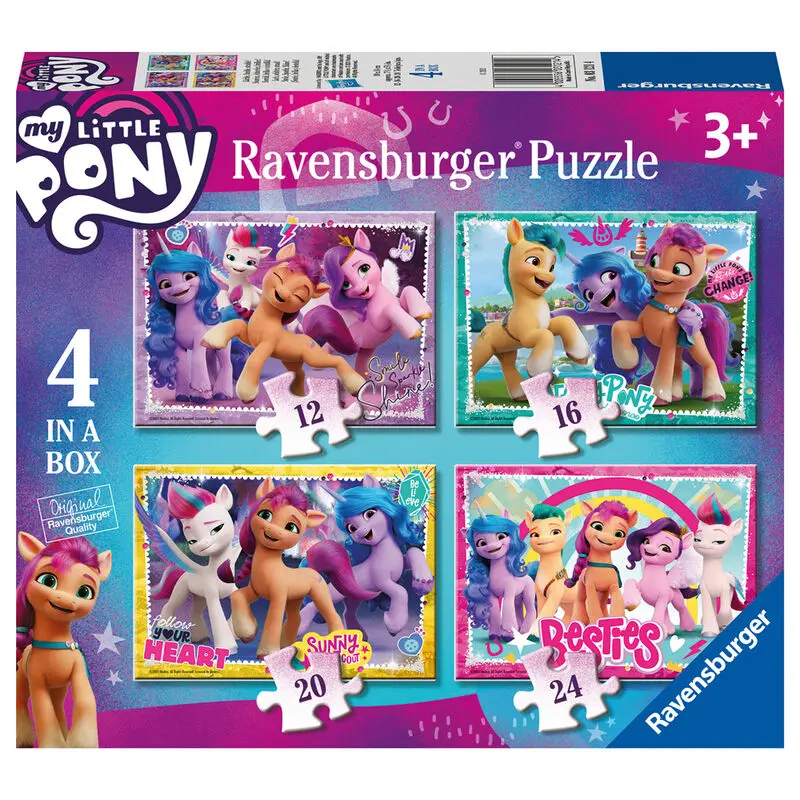 My Little Pony puzzle 12+16+20+24pcs product photo