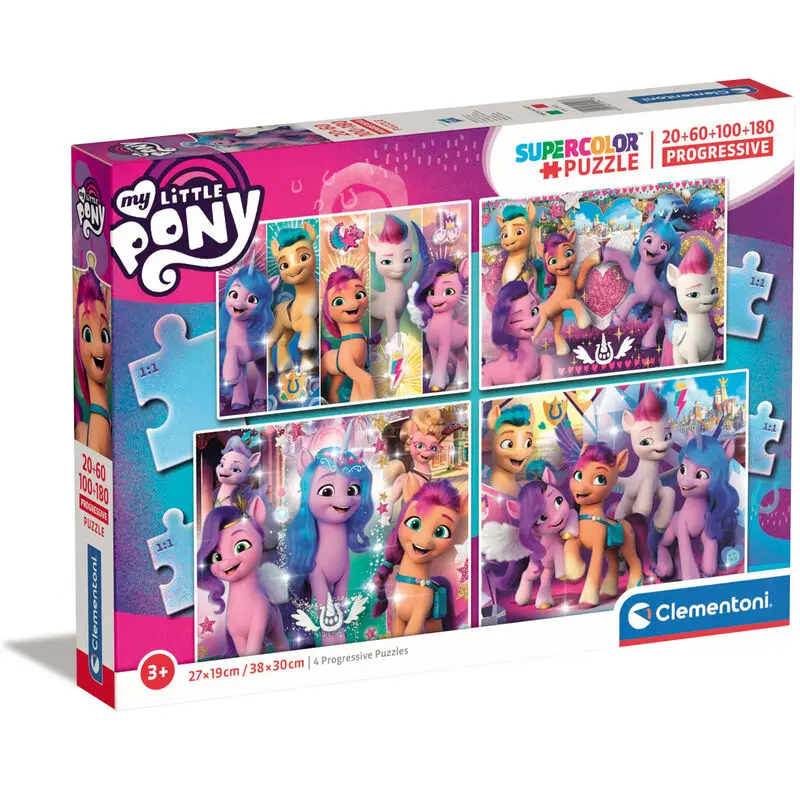 My Little Pony puzzle  20+60+100+180pcs product photo