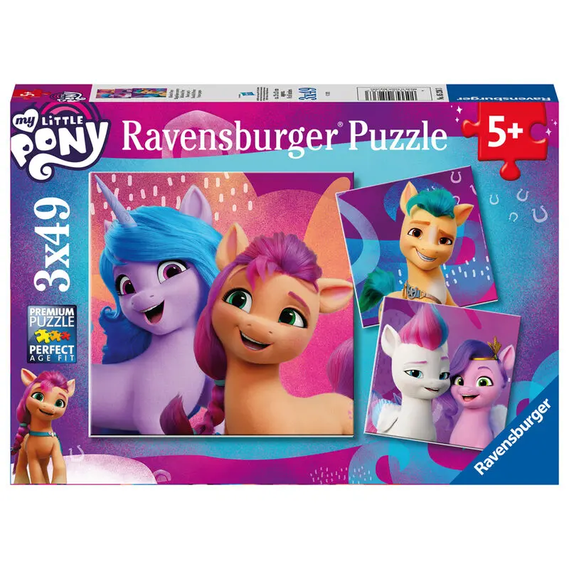 My Little Pony puzzle 3x49pcs product photo