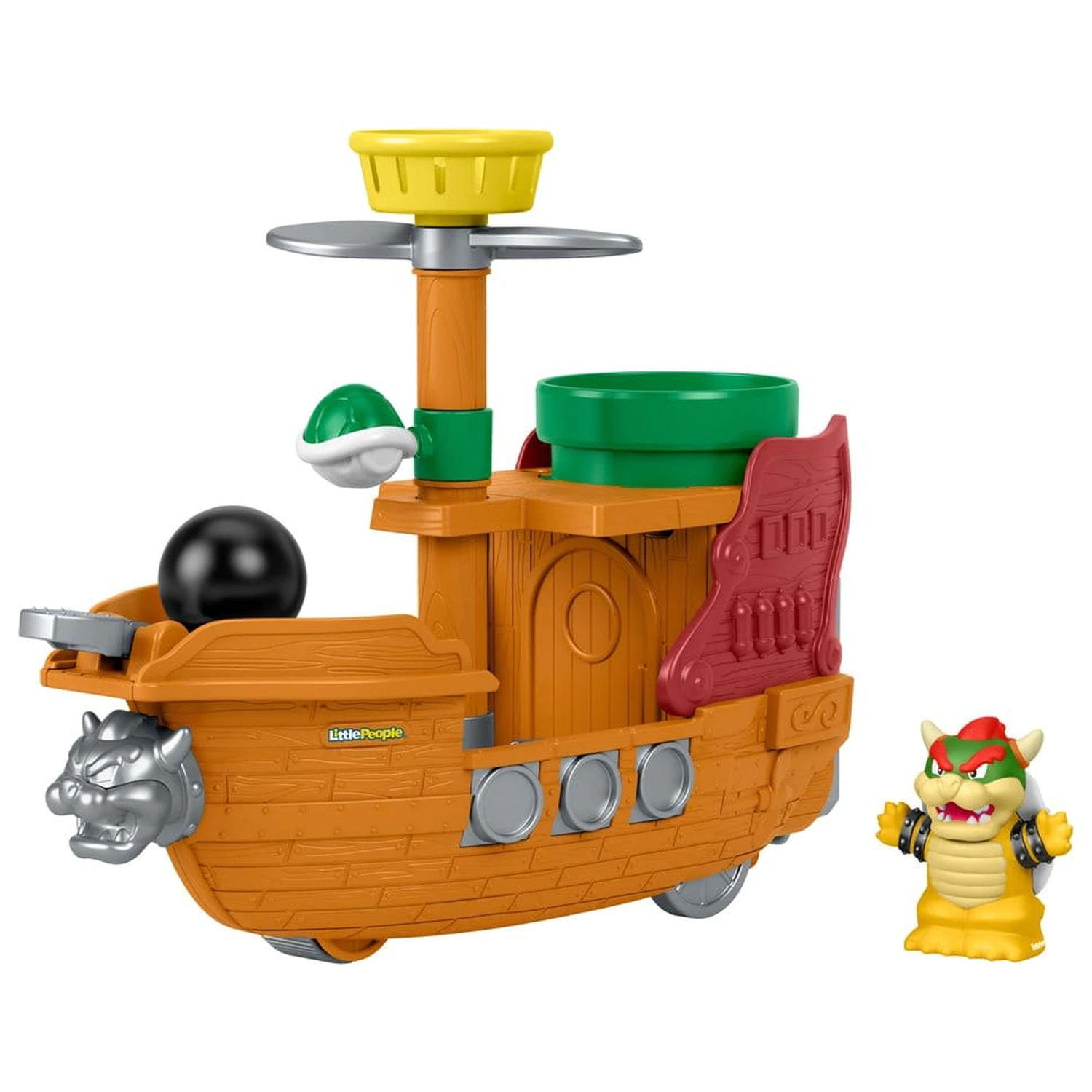 My Mario Little People Playset Bowser's Airship product photo