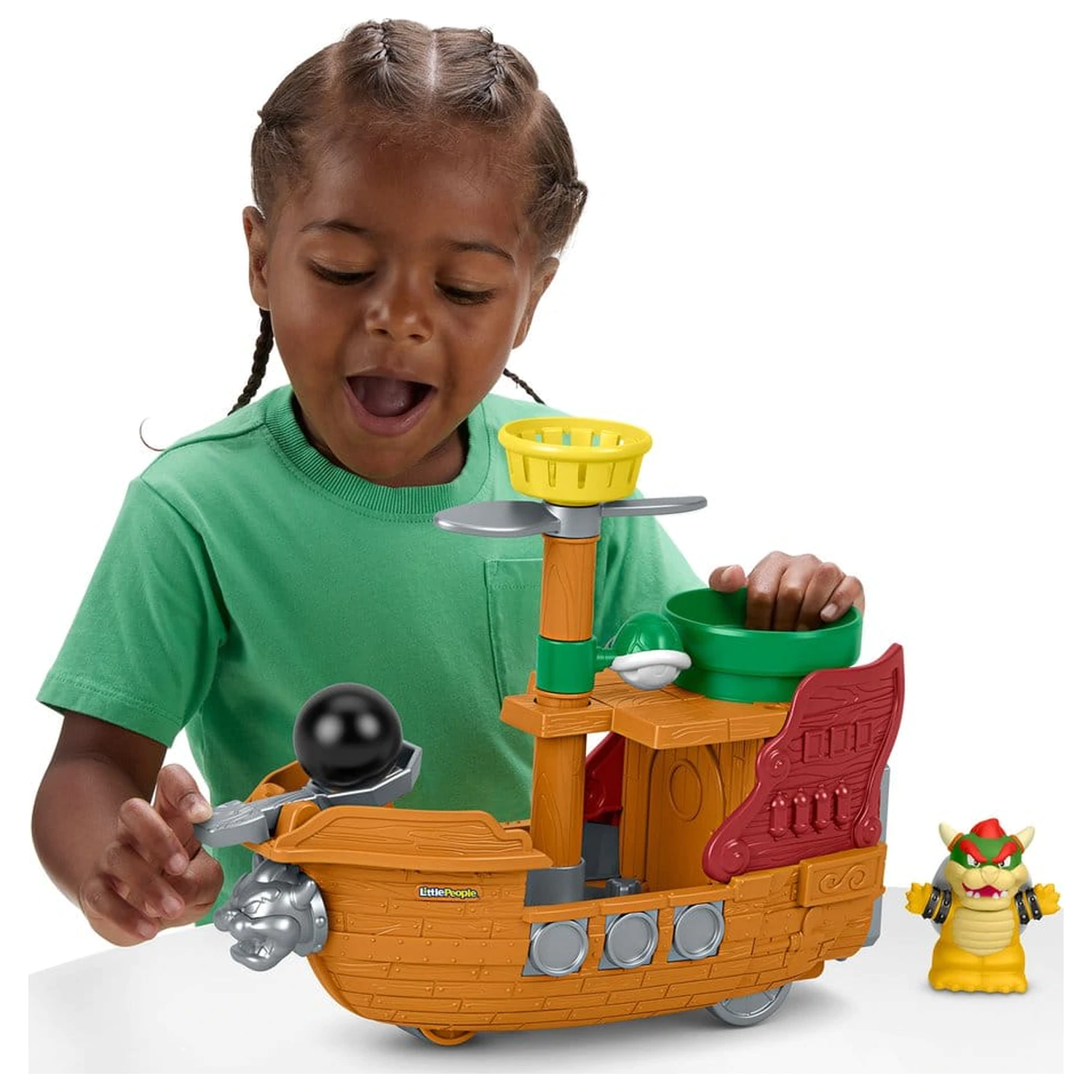 My Mario Little People Playset Bowser's Airship product photo
