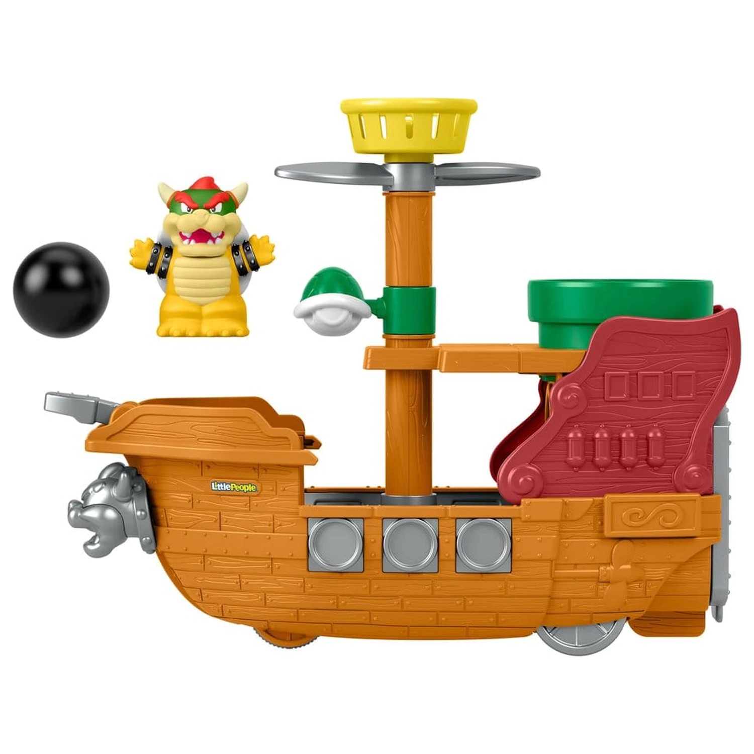 My Mario Little People Playset Bowser's Airship product photo