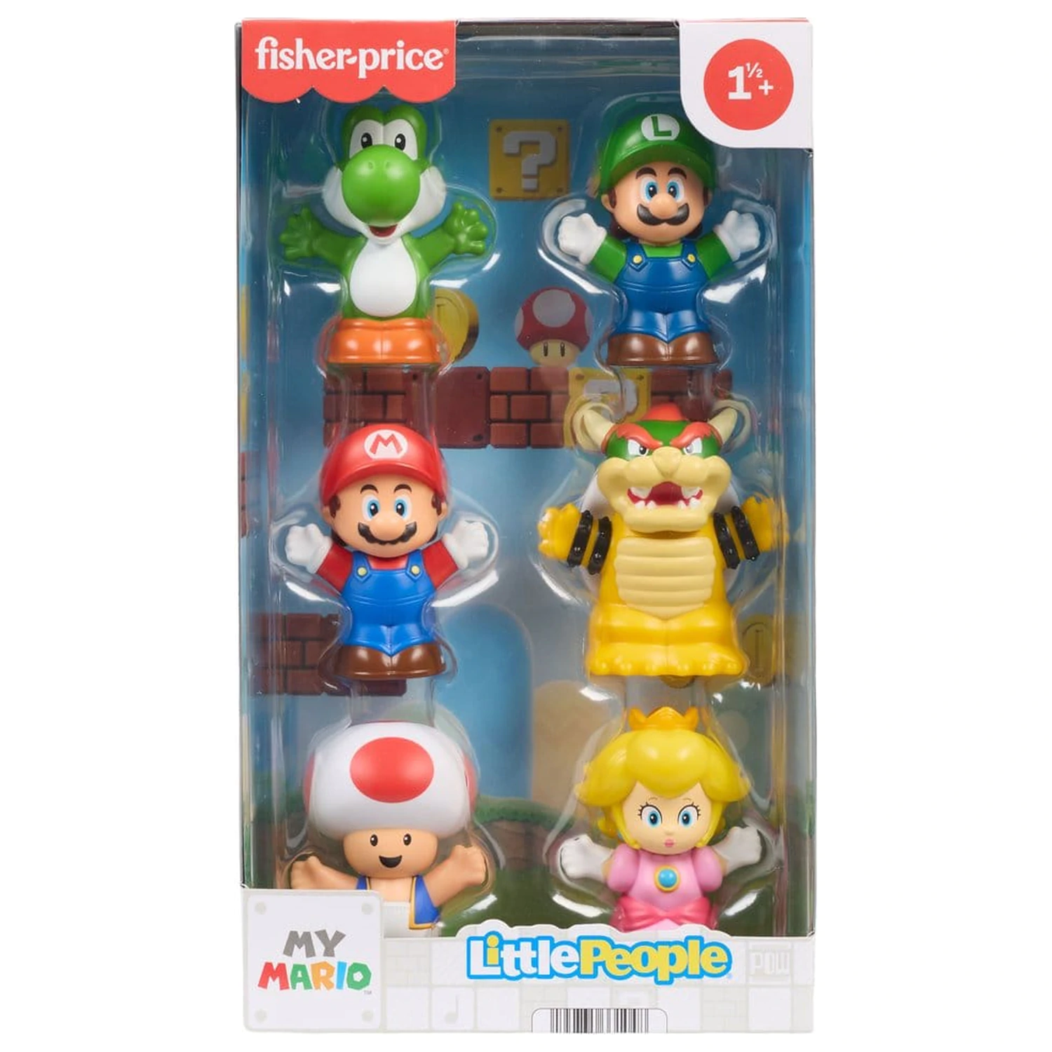 My Mario Little People Collector Mini Figure 6-Pack 7 cm product photo