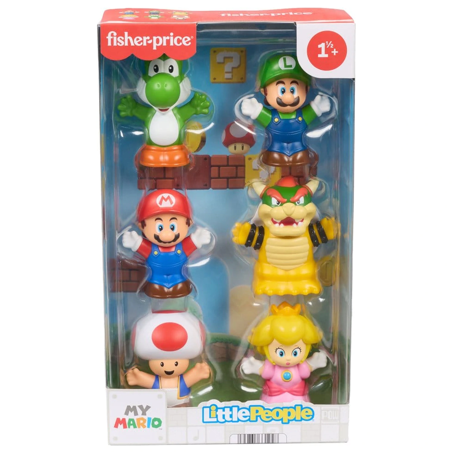 My Mario Little People Collector Mini Figure 6-Pack 7 cm product photo