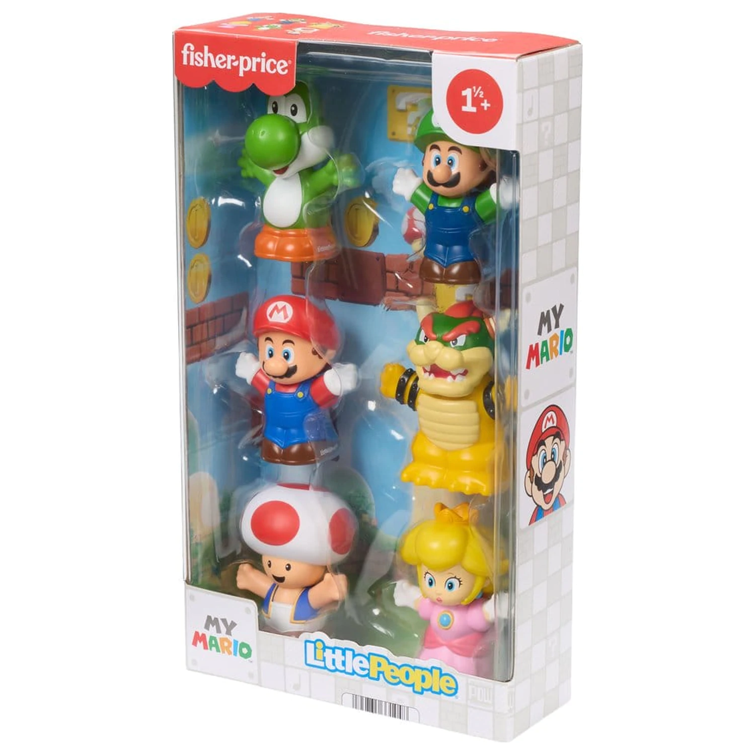 My Mario Little People Collector Mini Figure 6-Pack 7 cm product photo