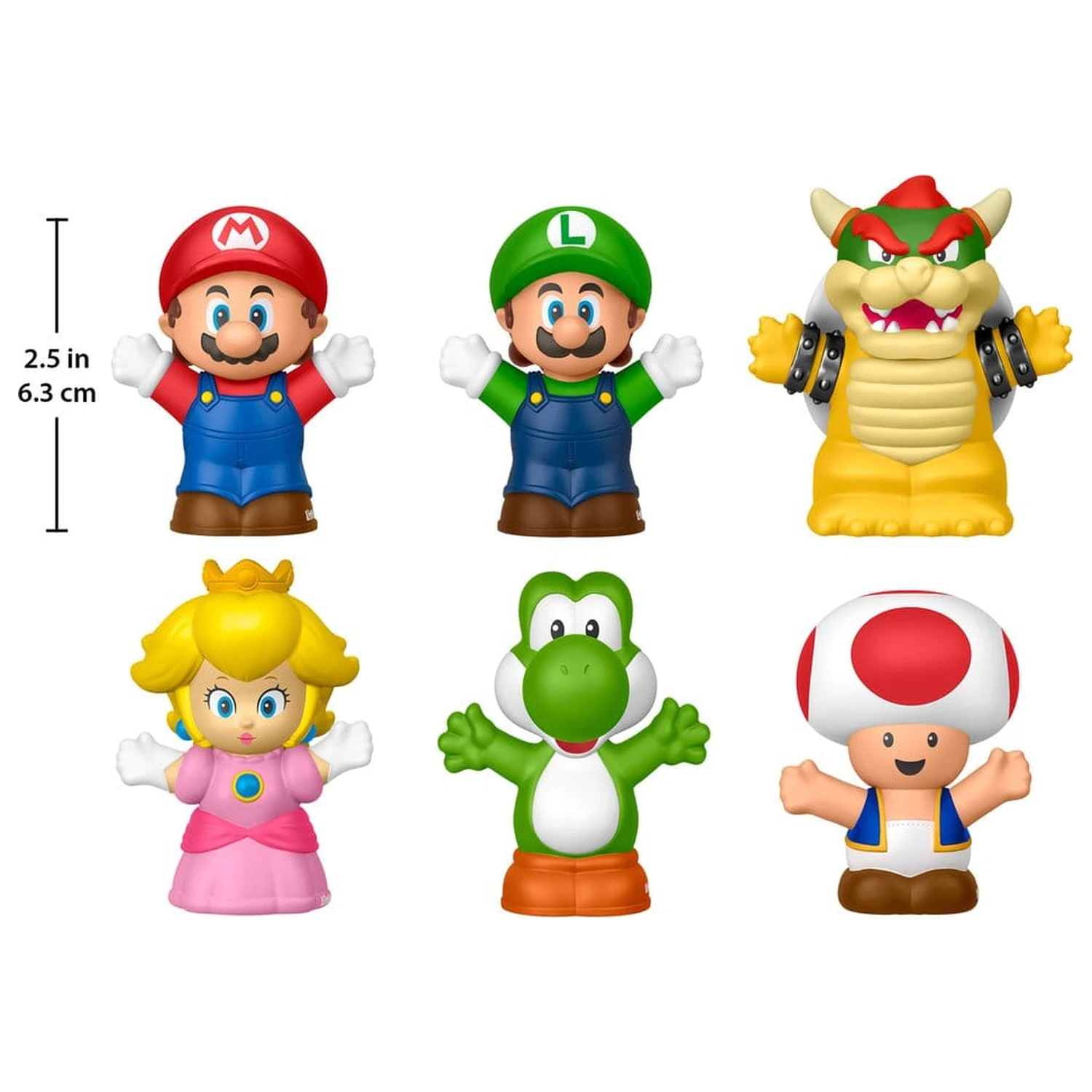 My Mario Little People Collector Mini Figure 6-Pack 7 cm product photo