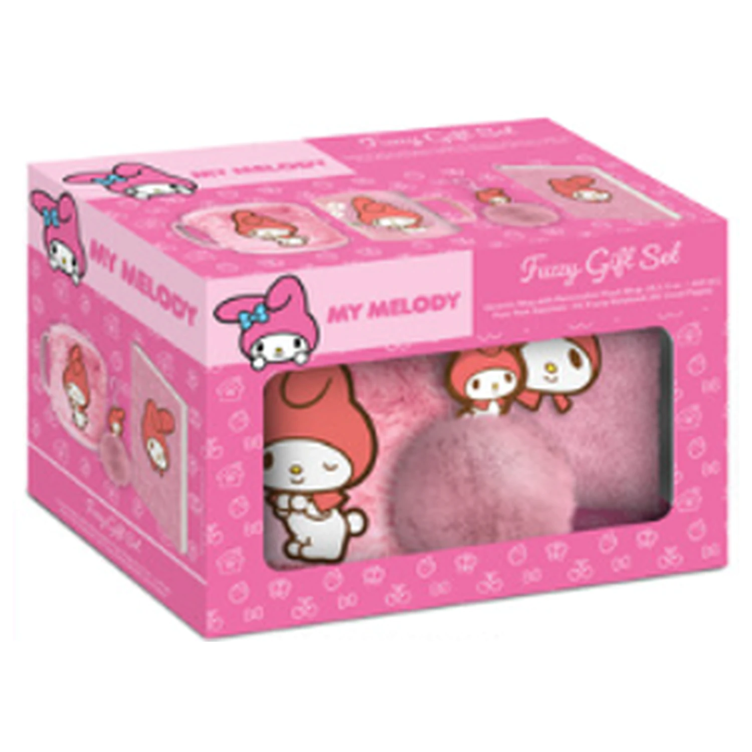 My Melody Fuzzy Gift Set Notebook + Mug + Keychain product photo