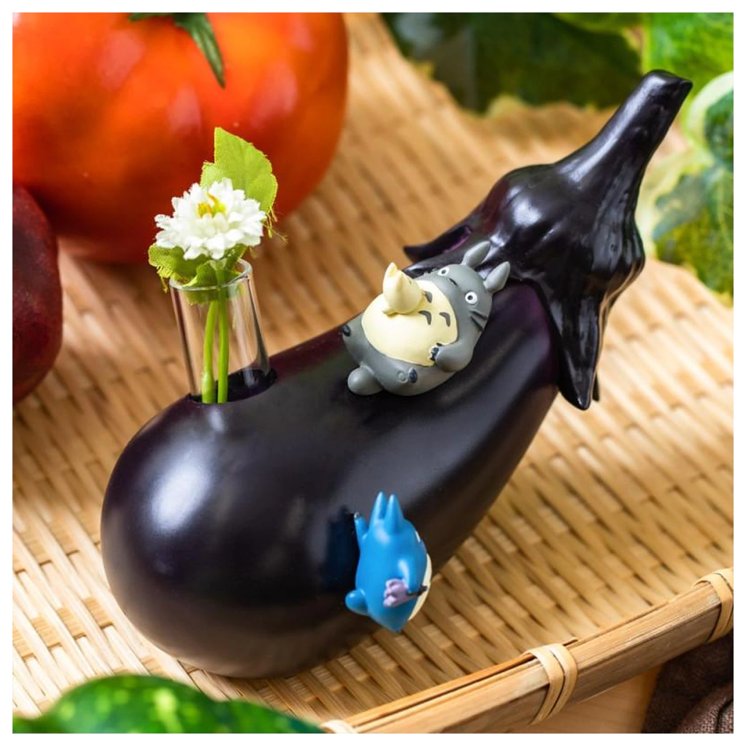 My Neighbor Totoro Aubergine Fig. Soliflore vase product photo