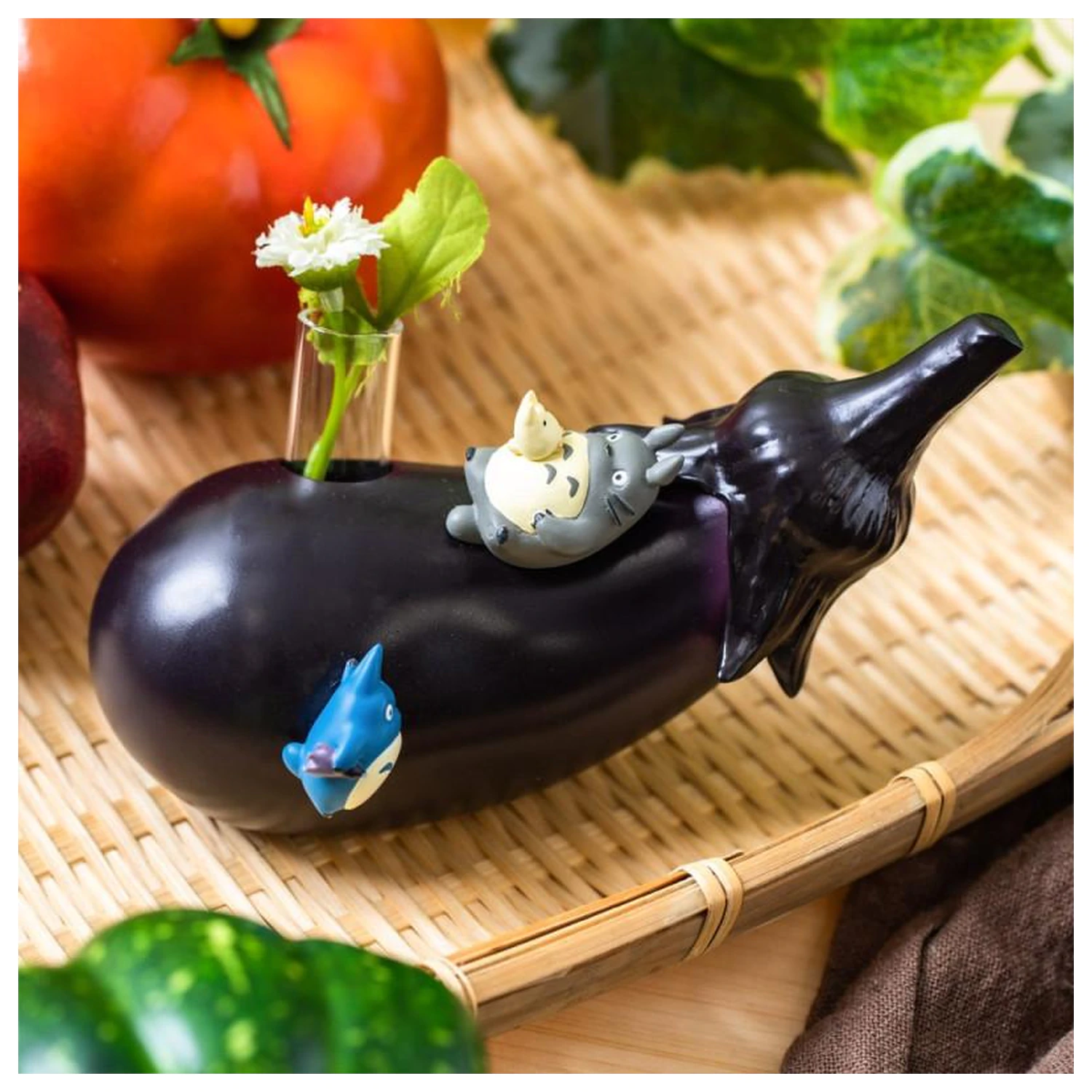 My Neighbor Totoro Aubergine Fig. Soliflore vase product photo