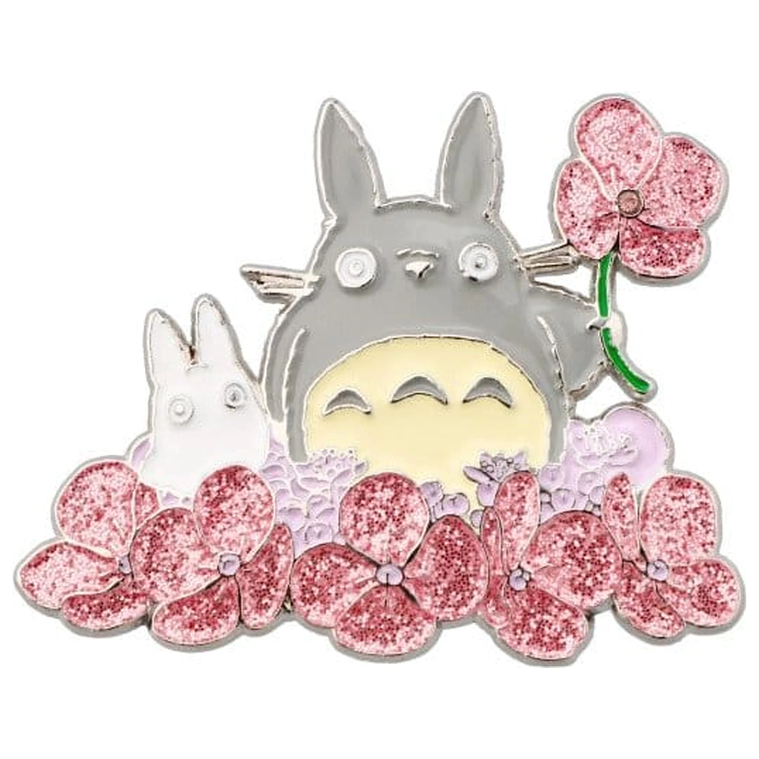 My Neighbor Totoro Metal Brooch Big and Small Totoro product photo