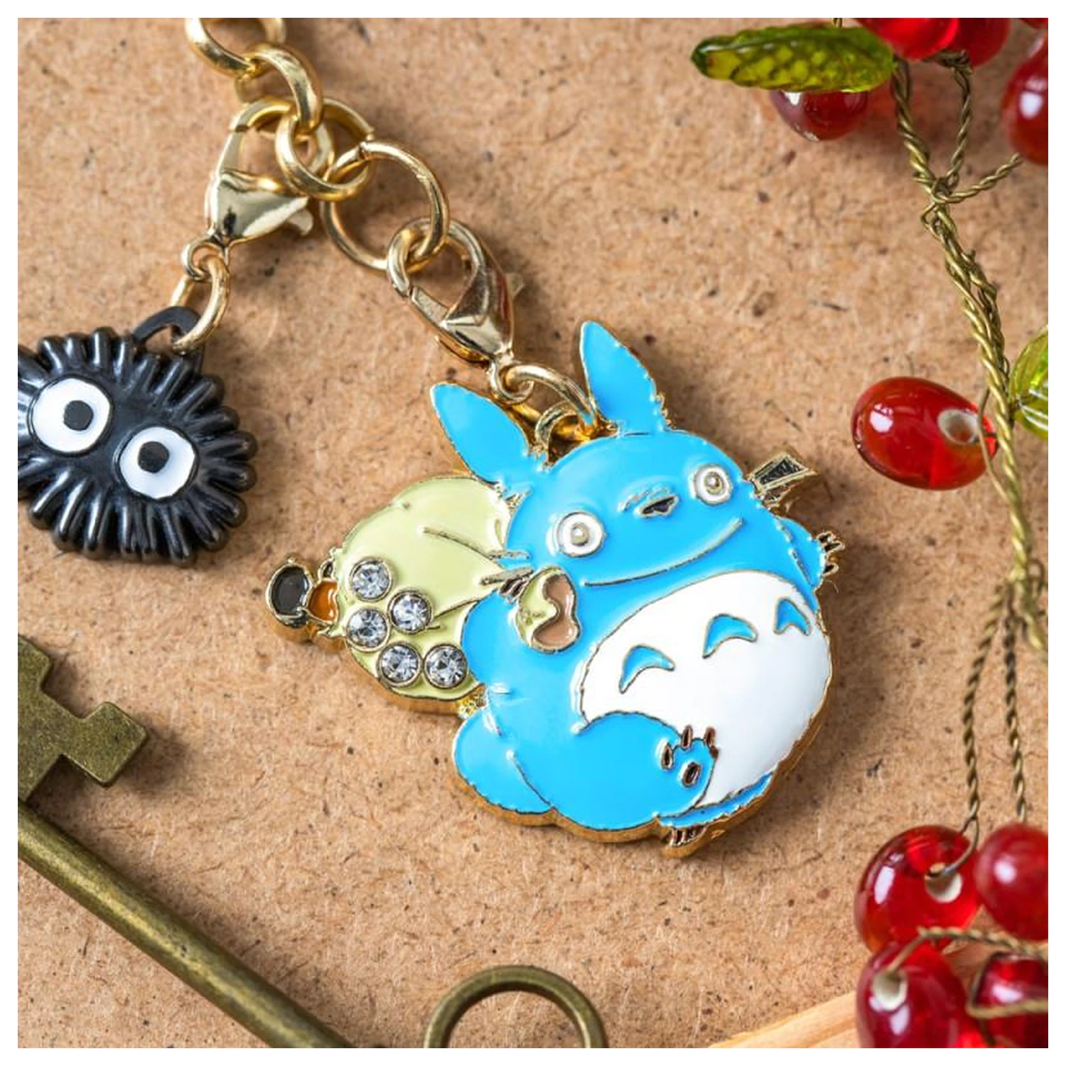My Neighbor Totoro Blue Totoro Chainette charms product photo
