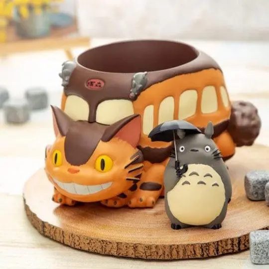 My Neighbor Totoro Diorama / Storage Box Catbus & Totoro termékfotó