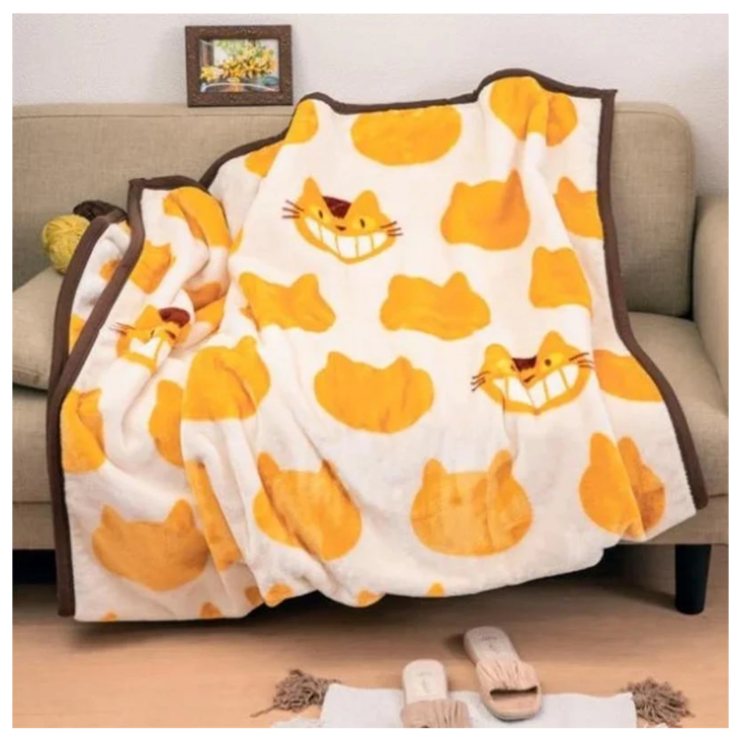 My Neighbor Totoro Catbus Big Blanket 200x140cm product photo