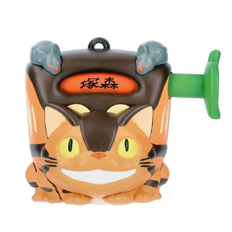 My Neighbor Totoro Key Ring Catbus destination Kurukuru 6 cm product photo