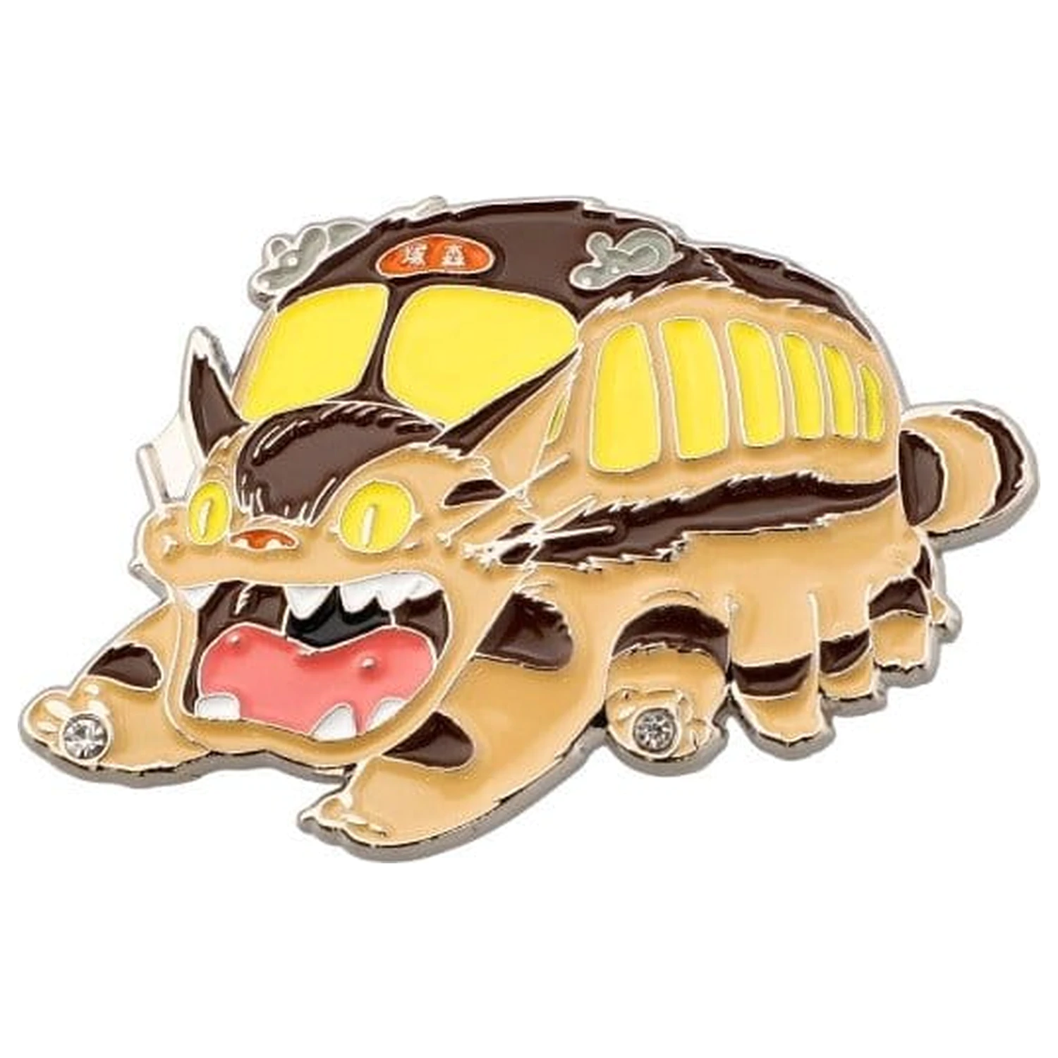 My Neighbor Totoro Metal Brooch Catbus product photo