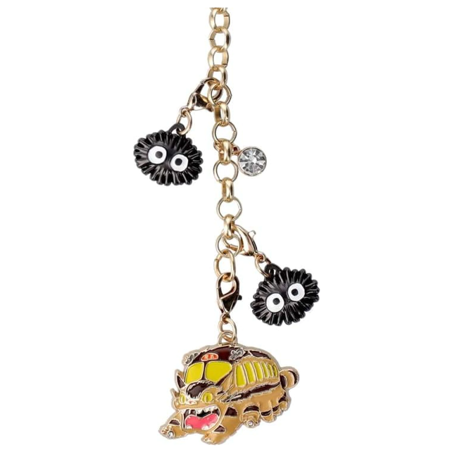 My Neighbor Totoro Chatbus & Noiraude Chainette charms product photo