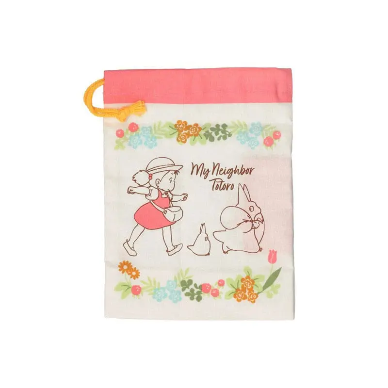 My Neighbor Totoro Cloth Lunch Bag Mei &amp; Totoro product photo