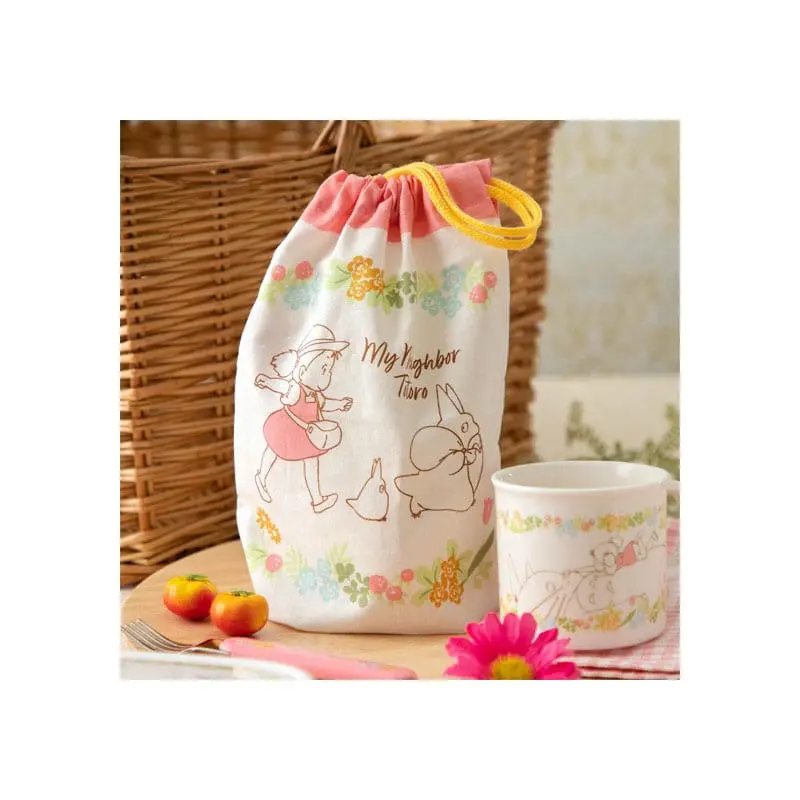 My Neighbor Totoro Cloth Lunch Bag Mei &amp; Totoro product photo