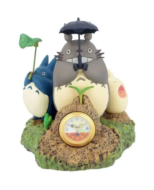 My Neighbor Totoro Table Clock Dondoko Dance 10 cm product photo