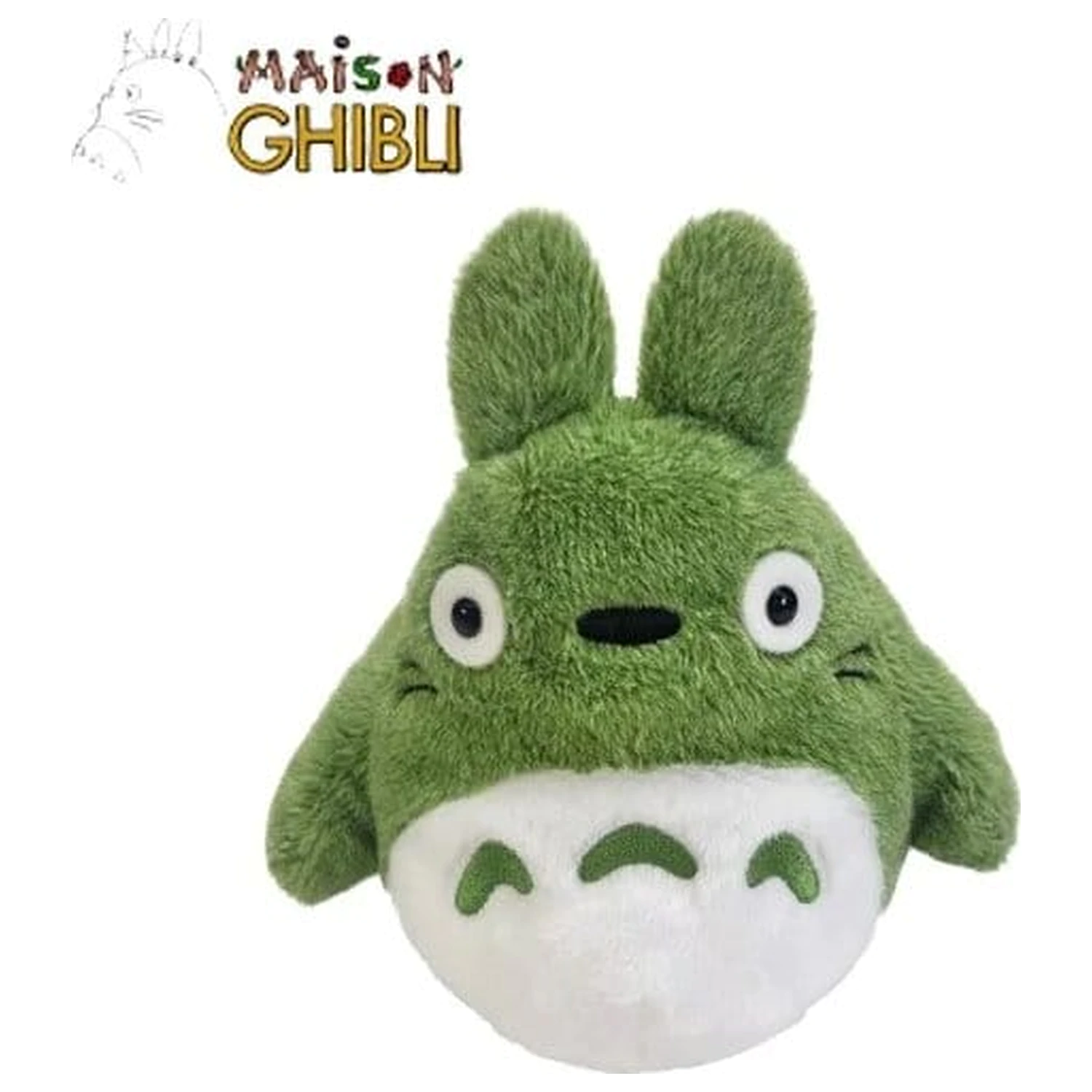 My Neighbor Totoro Fluffy Beanbag Plush Figure Big Totoro Green product photo