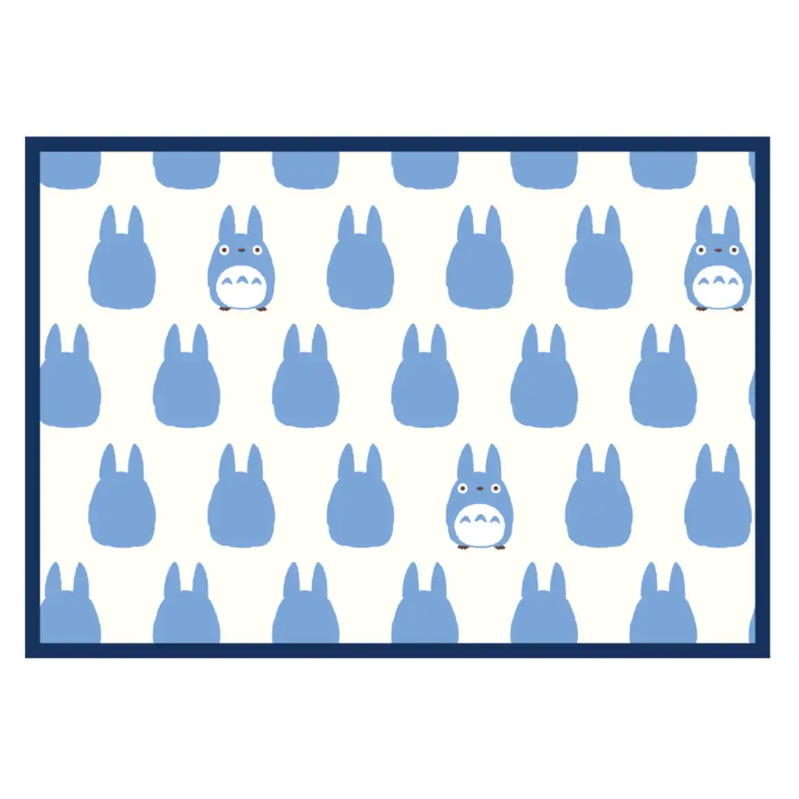 My Neighbor Totoro Fluffy plaid Totoro Silhouette 70 x 100 cm product photo