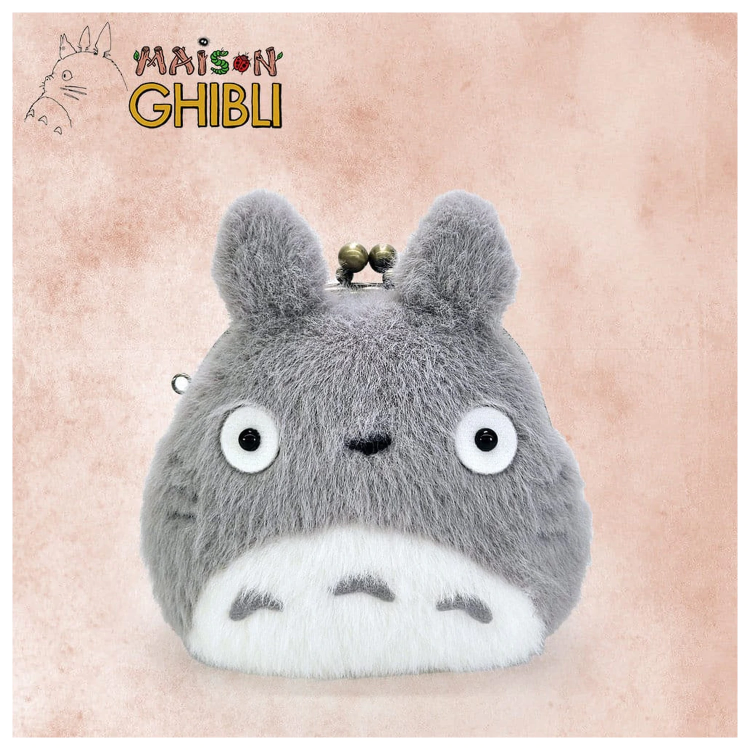 My Neighbor Totoro Funwari Plush Coin Purse Big Totoro product photo