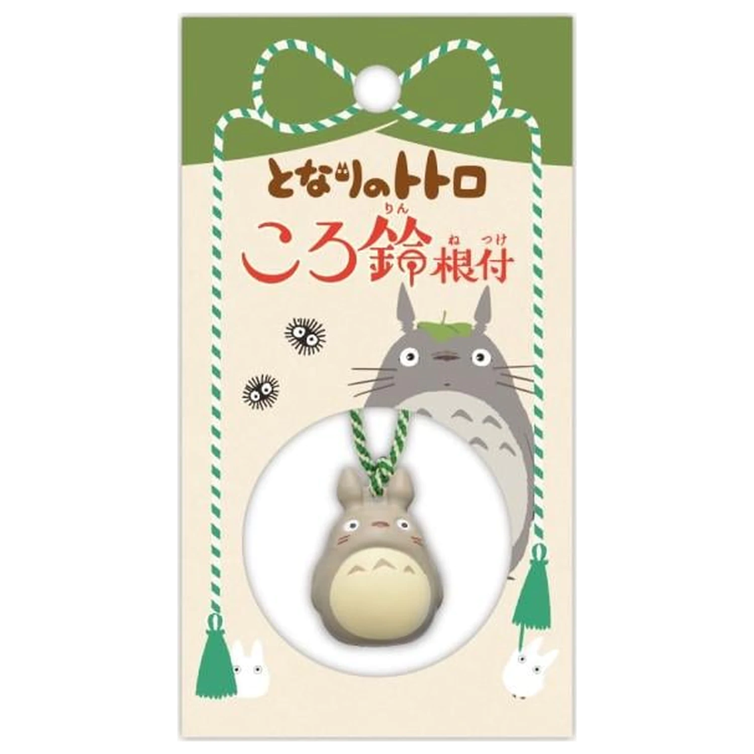My Neighbor Totoro Grey Totoro Strap Bell Netsuke product photo