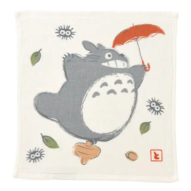 My Neighbor Totoro Imabari Mini Towel Totoro Umbrella Big 34 x 36 cm product photo