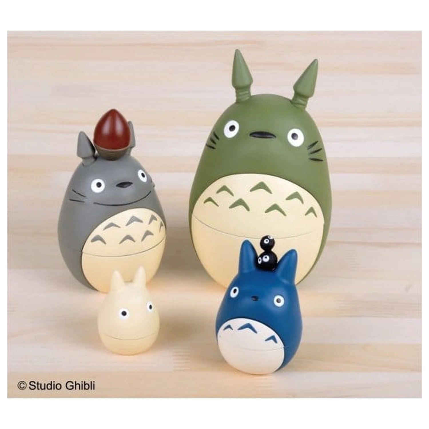 My Neighbor Totoro Matryoshka Mini Figures Totoro product photo