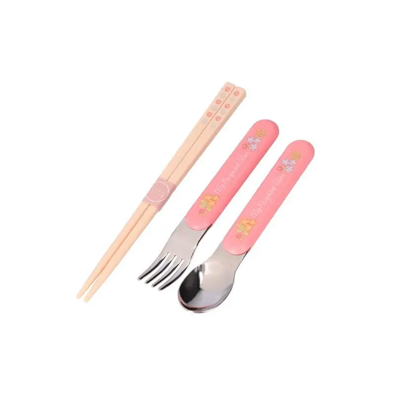 My Neighbor Totoro Chopsticks & Spoon & Fork Set Mei & Totoro product photo