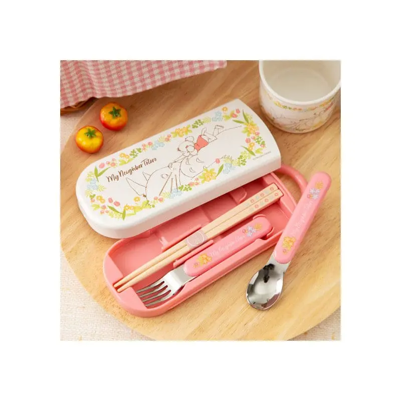 My Neighbor Totoro Chopsticks & Spoon & Fork Set Mei & Totoro product photo