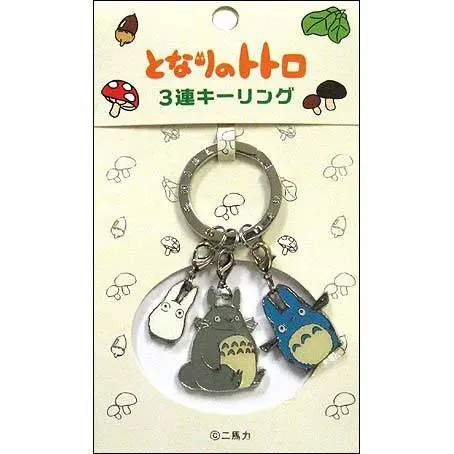 My Neighbor Totoro Metal Keychain Group A 10 cm product photo