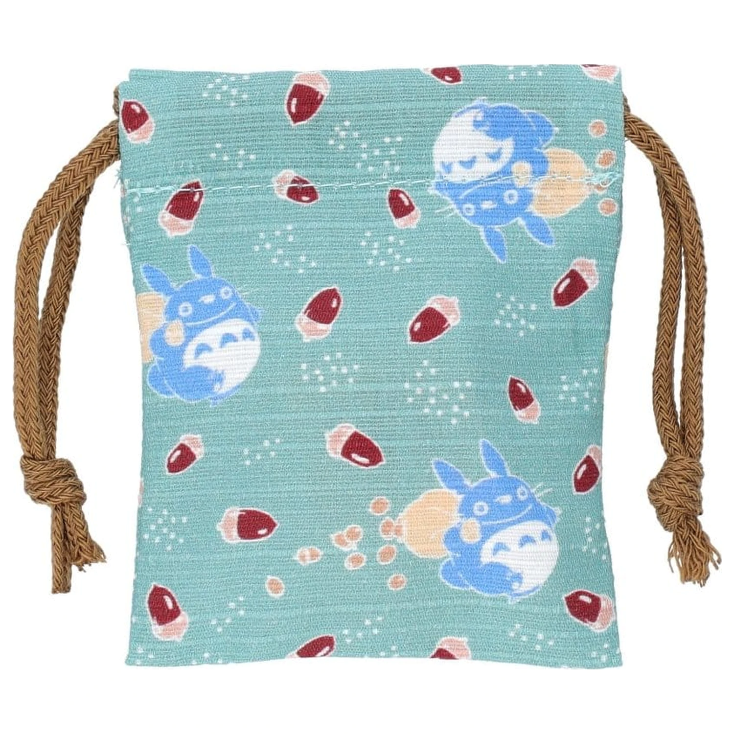 My Neighbor Totoro Stamp with Pouch Middle Totoro & Acorns product photo