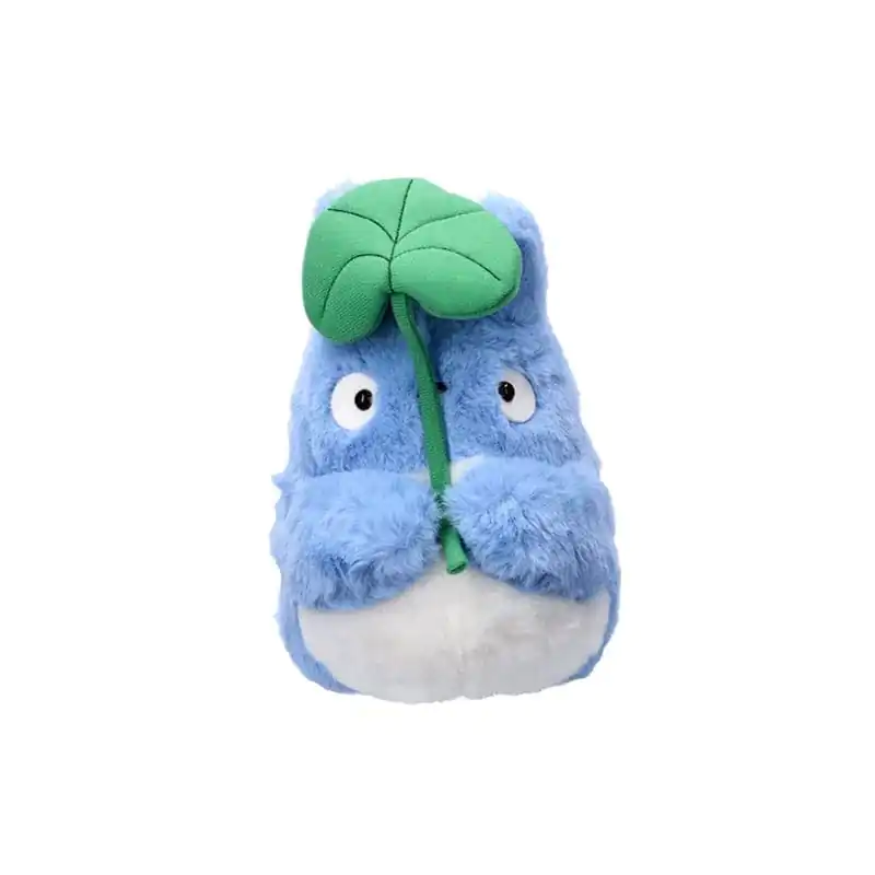 My Neighbor Totoro Nakayoshi Plush Figure Medium Totoro with leaf 20 cm termékfotó