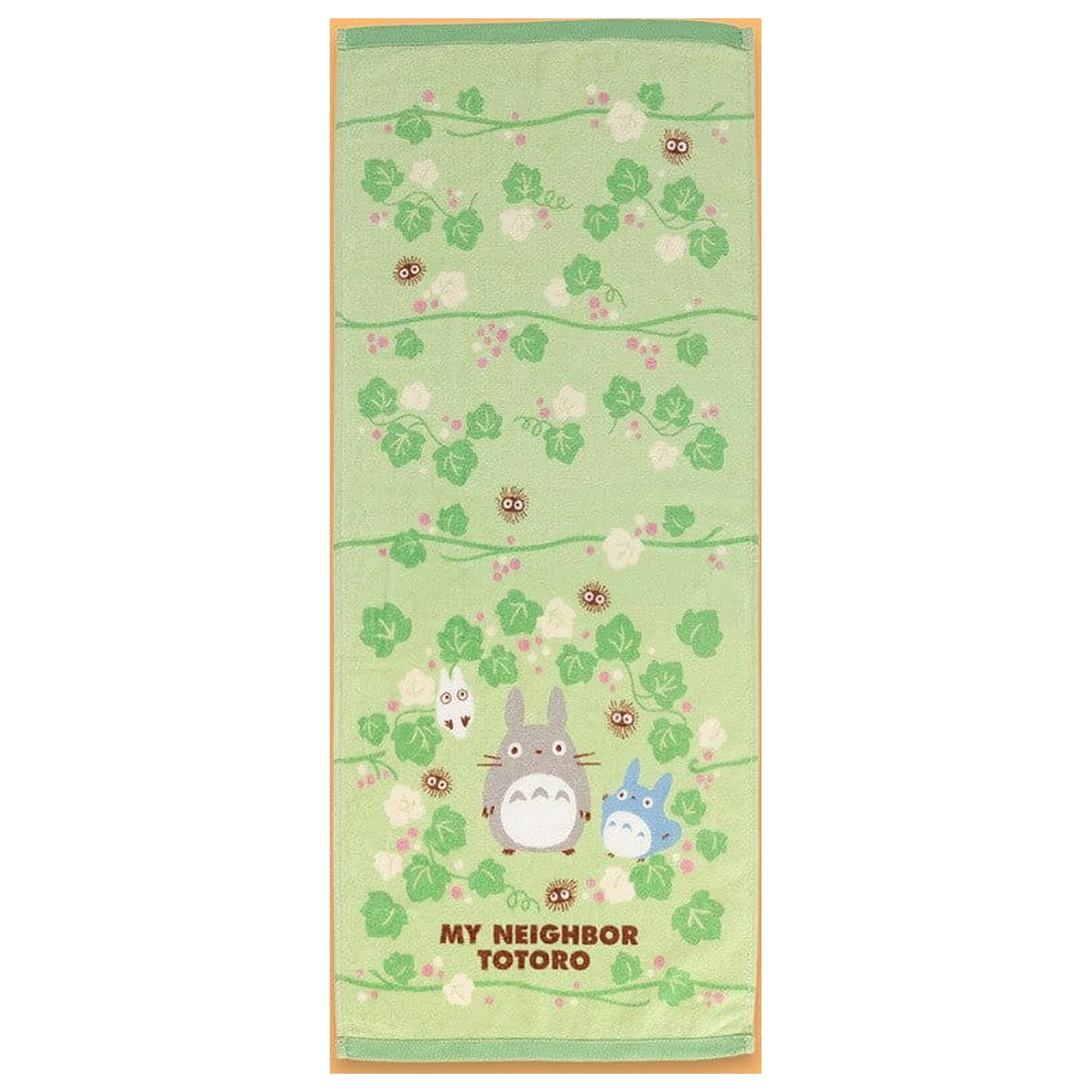 My Neighbor Totoro Natsu Towel Totoro Green Leaf 34 x 80 cm product photo