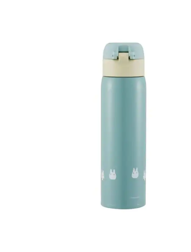 My Neighbor Totoro Water Bottle One Push Mat Light Green 480 ml product photo