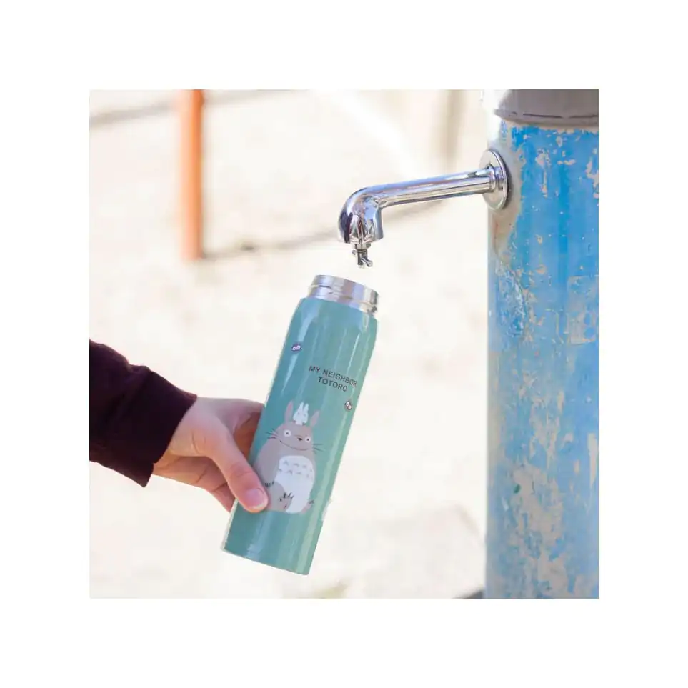 My Neighbor Totoro Water Bottle One Push Mat Light Green 480 ml product photo