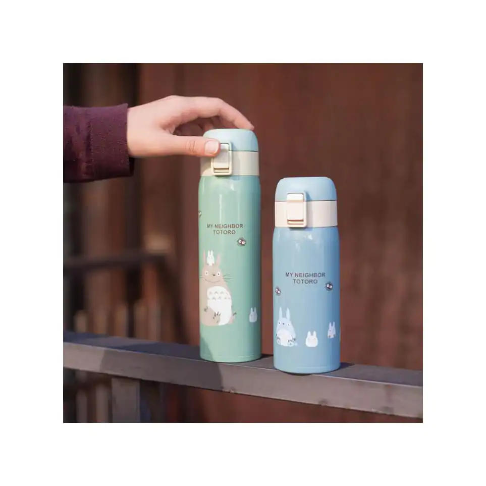 My Neighbor Totoro Water Bottle One Push Mat Light Green 480 ml product photo