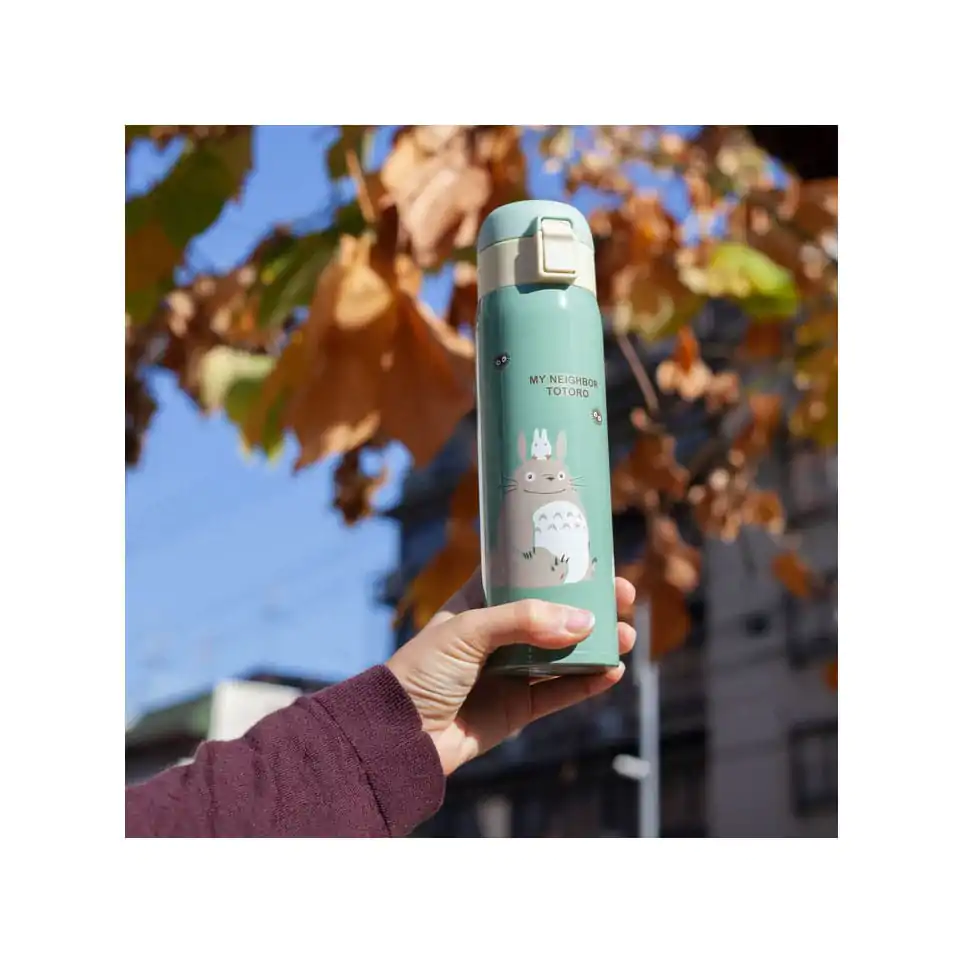 My Neighbor Totoro Water Bottle One Push Mat Light Green 480 ml product photo