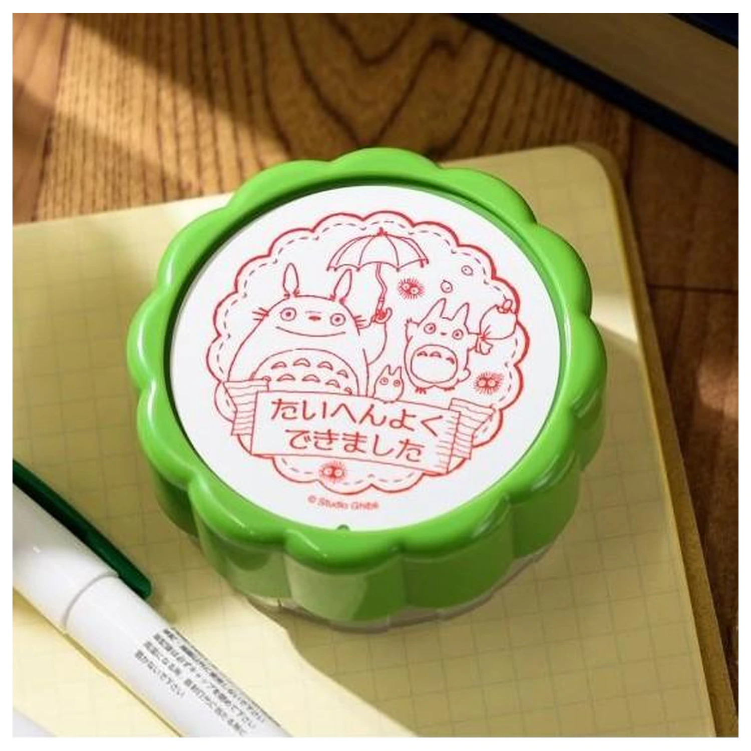 My Neighbor Totoro Totoro Round Stamps 4.6cm product photo