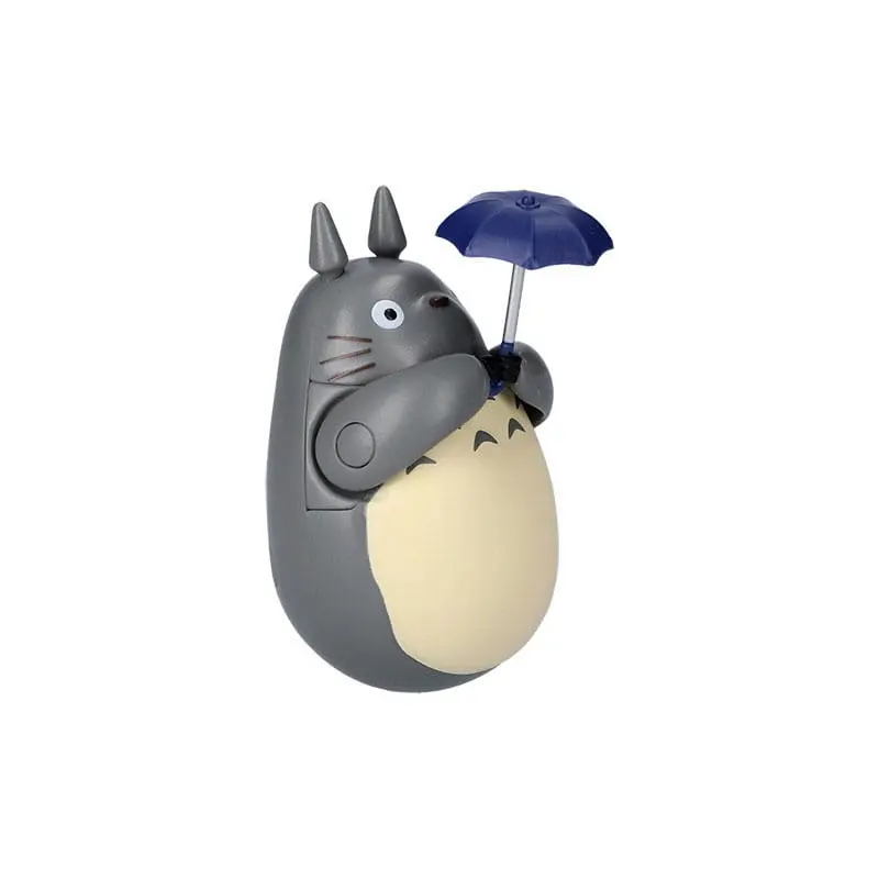 My Neighbor Totoro Round Bottomed Figurine Big Totoro with leaf 7 cm product photo