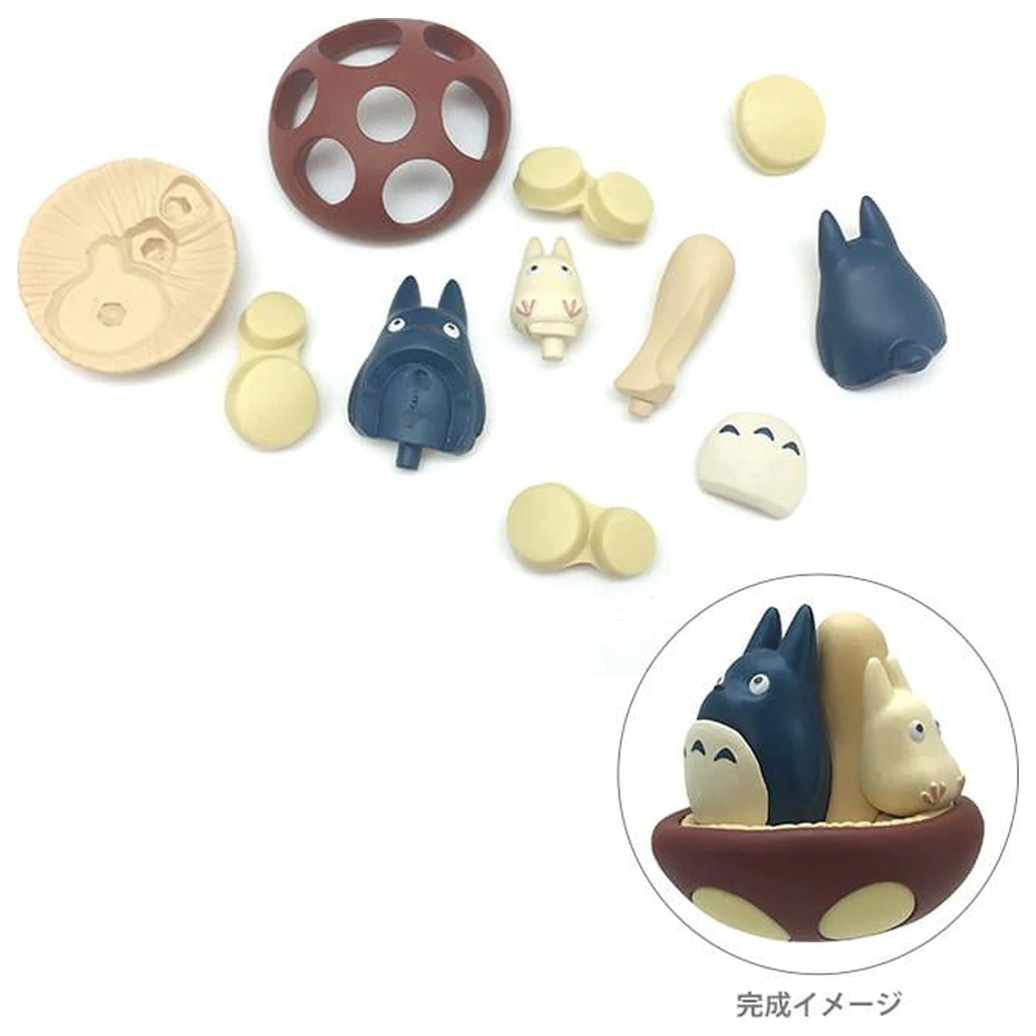 My Neighbor Totoro Small Break Kumukumu Figure 5cm product photo